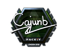 Autocolante | cajunb (Foil) | Londres 2018