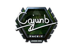 Sticker | cajunb (Foil) | London 2018