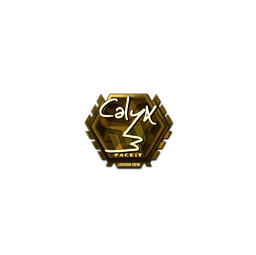 Sticker | Calyx (Gold) | London 2018