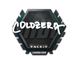 Klistermærke | coldzera | London 2018