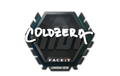 Sticker | coldzera | London 2018