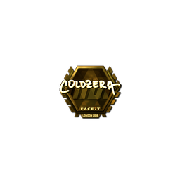 Sticker | coldzera (Gold) | London 2018