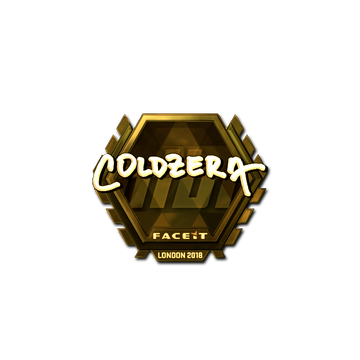 Sticker | coldzera (Gold) | London 2018 image 360x360