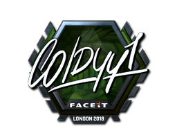 Sticker | COLDYY1 (Glimmend) | London 2018