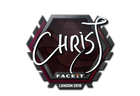 Sticker | chrisJ | London 2018