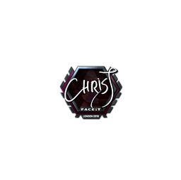 Sticker | chrisJ (Foil) | London 2018