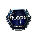 Sticker | chopper (Foil) | London 2018 image 120x120