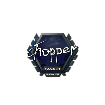 Sticker | chopper | London 2018 image 360x360