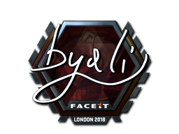 Klistermærke | byali (Folie) | London 2018