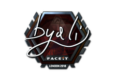 Sticker | byali (Foil) | London 2018