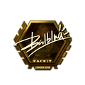 Sticker | balblna (Gold) | London 2018 image 120x120