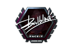 Sticker | balblna (Foil) | London 2018
