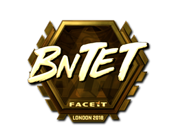 Sticker | BnTeT (Gold) | London 2018