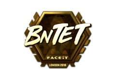 Sticker | BnTeT (Gold) | London 2018