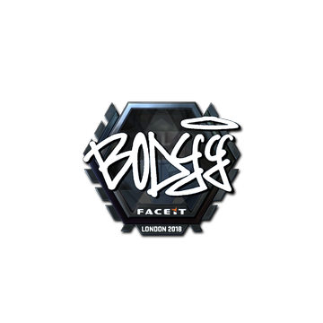 Sticker | bodyy (Foil) | London 2018 image 360x360