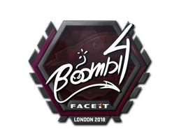 สติกเกอร์ | Boombl4 | London 2018