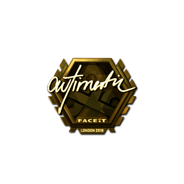 Sticker | autimatic (Gold) | London 2018 image 360x360