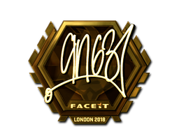 Sticker | ANGE1 (Gold) | London 2018