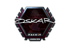 Sticker | oskar (Foil) | London 2018
