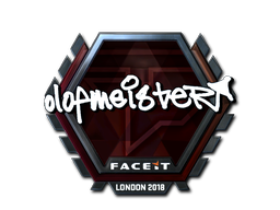 Sticker | olofmeister (premium) | Londres 2018