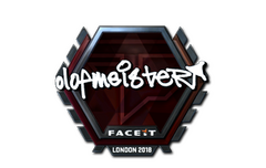 Sticker | olofmeister (Foil) | London 2018