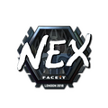 Sticker | nex (Foil) | London 2018 image 120x120