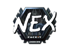 Sticker | nex (Foil) | London 2018