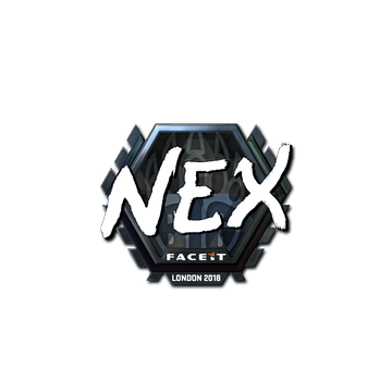Sticker | nex (Foil) | London 2018 image 360x360