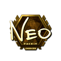Sticker | NEO (Gold) | London 2018 image 120x120
