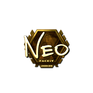 Sticker | NEO (Gold) | London 2018 image 360x360