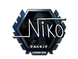 Sticker | niko (Foil)  | London 2018