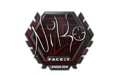 Sticker | NiKo | London 2018