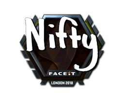 Sticker | Nifty (Glimmend) | London 2018