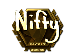 Çıkartma | Nifty (Altın) | Londra 2018