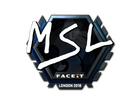 Sticker | MSL (Foil) | London 2018