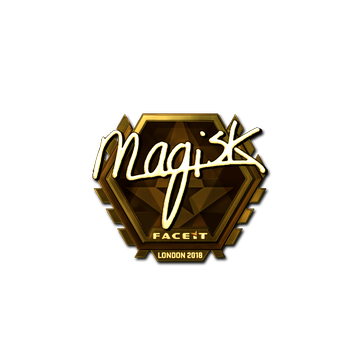 Sticker | Magisk (Gold) | London 2018 image 360x360