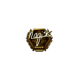 Sticker | Magisk (Gold) | London 2018