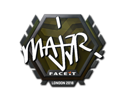 สติกเกอร์ | MAJ3R | London 2018