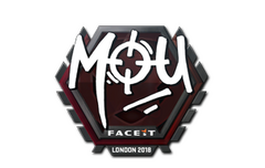 Sticker | mou | London 2018