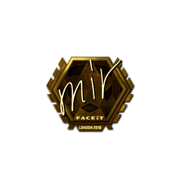 Sticker | mir (Gold) | London 2018 image 360x360
