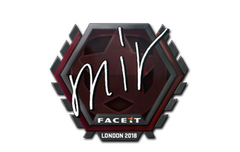 Sticker | mir | London 2018