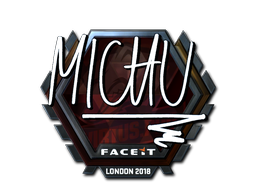 Sticker | MICHU (Foil) | London 2018