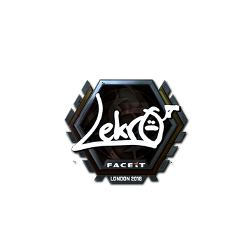 Sticker | Lekr0 (Foil) | London 2018 image 360x360