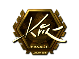 Aufkleber | Kvik (Gold) | London 2018
