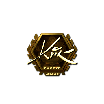 Sticker | Kvik (Gold) | London 2018 image 360x360