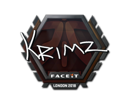 Стикер | KRIMZ | London 2018