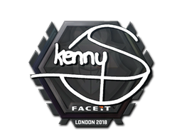 สติกเกอร์ | kennyS | London 2018