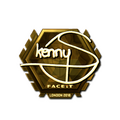 Sticker | kennyS (Gold) | London 2018 image 120x120