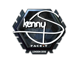 สติกเกอร์ | kennyS (ฟอยล์) | London 2018