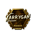 Sticker | karrigan (Gold) | London 2018 image 120x120
